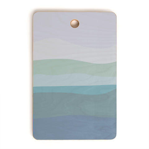 June Journal Calming Ocean Waves in Soft Du Cutting Board Rectangle