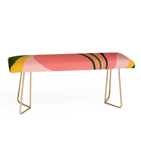 June Journal Color Swirl Bench