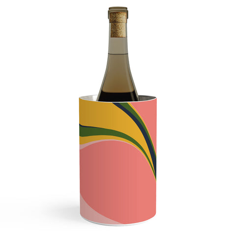 June Journal Color Swirl Wine Chiller