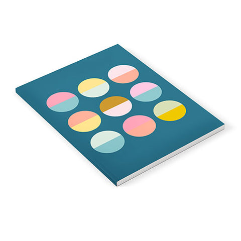 June Journal Colorful Circles Notebook