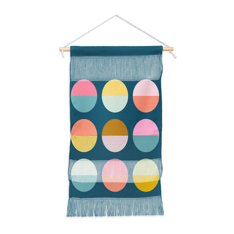 June Journal Colorful Circles Wall Hanging Portrait
