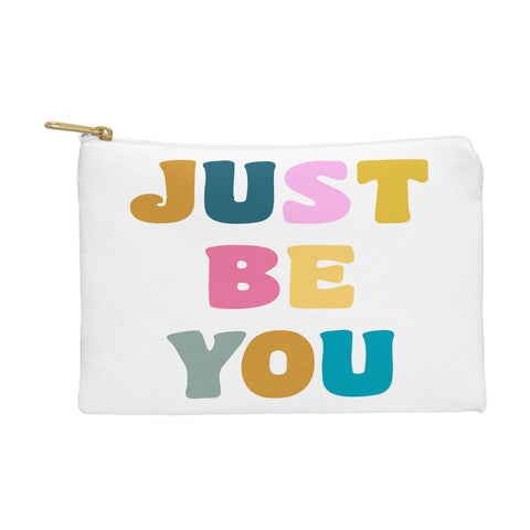 June Journal Colorful Just Be You Lettering Pouch