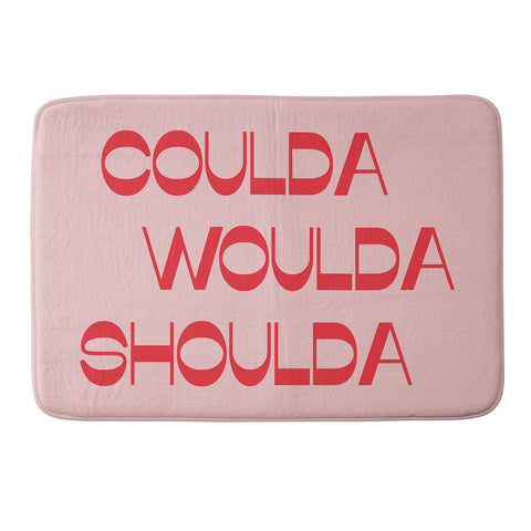 June Journal Coulda Woulda Memory Foam Bath Mat