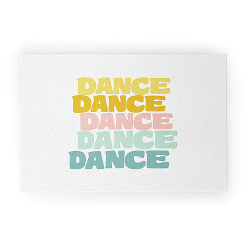 June Journal Dance in Pastel Welcome Mat
