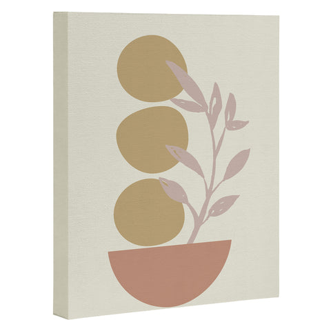 June Journal Desert Botanicals and Organic Art Canvas