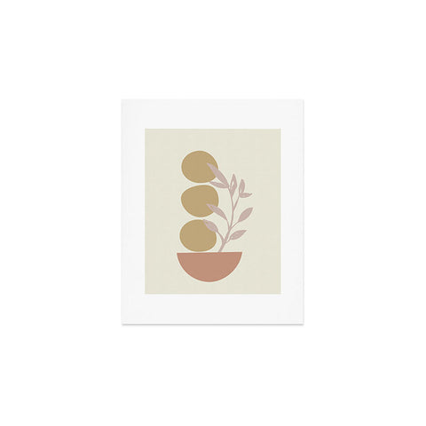 June Journal Desert Botanicals and Organic Art Print