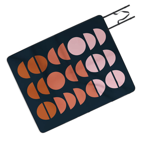 June Journal Desert Circles Picnic Blanket