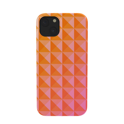 June Journal Geometric Gradient in Pink Phone Case