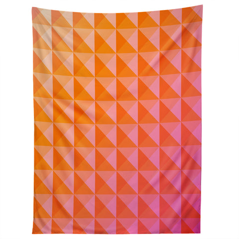 June Journal Geometric Gradient in Pink Tapestry