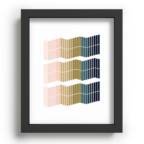 June Journal Geometric Ombre Trio Recessed Framing Rectangle