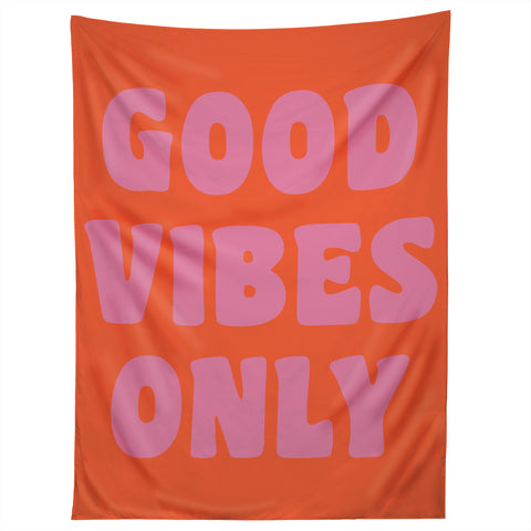 June Journal Good Vibes Only Tapestry