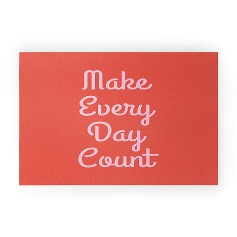 June Journal Make Every Day Count Welcome Mat