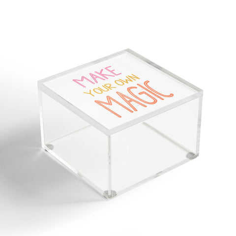 June Journal Make Your Own Magic Acrylic Box