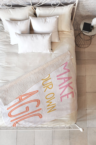 June Journal Make Your Own Magic Fleece Throw Blanket