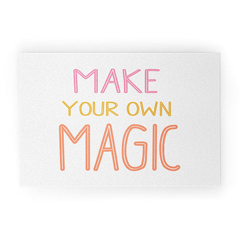 June Journal Make Your Own Magic Welcome Mat