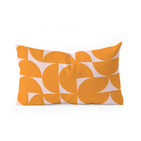 June Journal Mid Century Mod Geometrics Oblong Throw Pillow