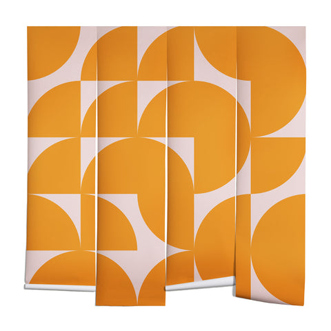 June Journal Mid Century Mod Geometrics Wall Mural