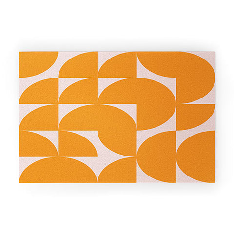 June Journal Mid Century Mod Geometrics Welcome Mat