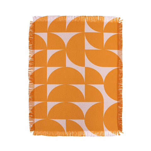 June Journal Mid Century Mod Geometrics Throw Blanket