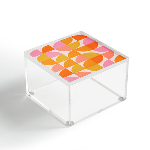 June Journal Mid Century Mod Geometry Acrylic Box