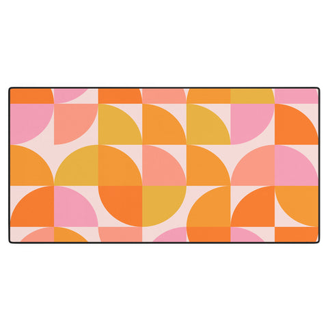 June Journal Mid Century Mod Geometry Desk Mat
