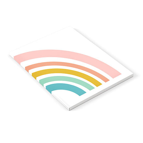 June Journal Minimalist Geometric Rainbow Notebook
