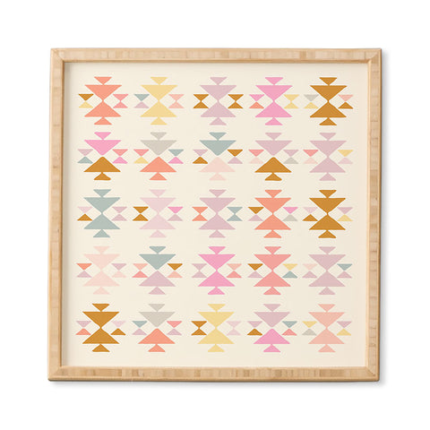 June Journal Painted in Pastel Framed Wall Art