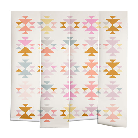 June Journal Painted in Pastel Wall Mural