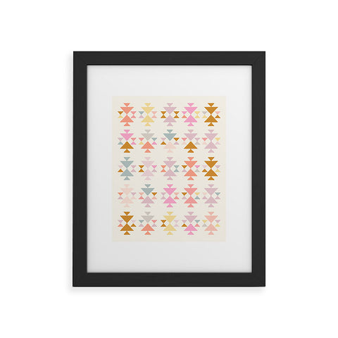 June Journal Painted in Pastel Framed Art Print