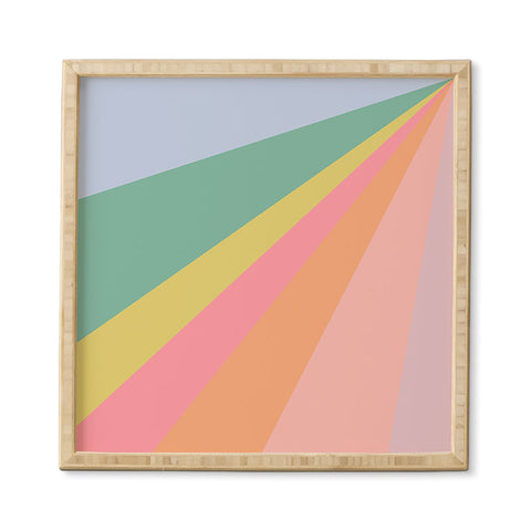 June Journal Rainbow Road Framed Wall Art