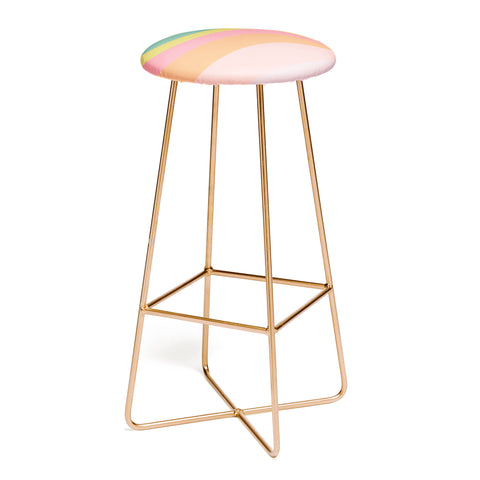 June Journal Rainbow Road Bar Stool