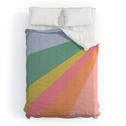 June Journal Rainbow Road Comforter