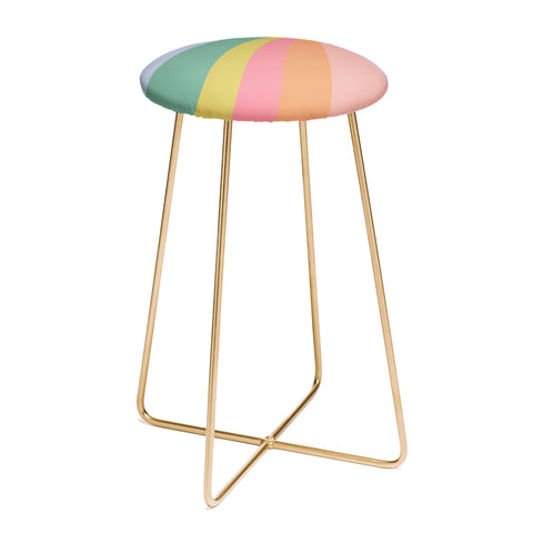 June Journal Rainbow Road Counter Stool