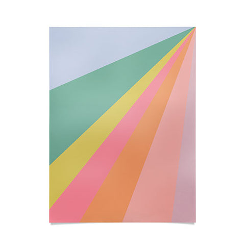 June Journal Rainbow Road Poster