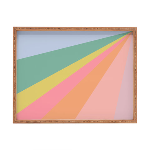 June Journal Rainbow Road Rectangular Tray