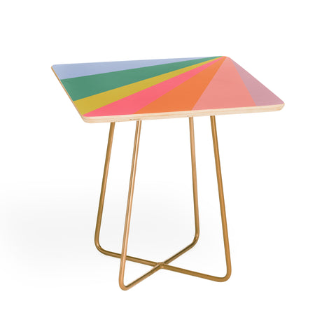 June Journal Rainbow Road Side Table