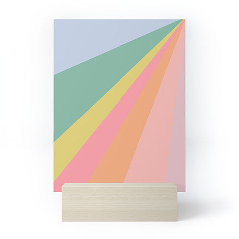June Journal Rainbow Road Mini Art Print