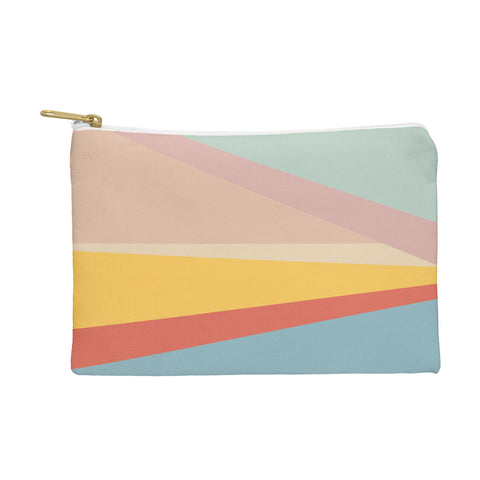 June Journal Retro Abstract Geometric Pouch