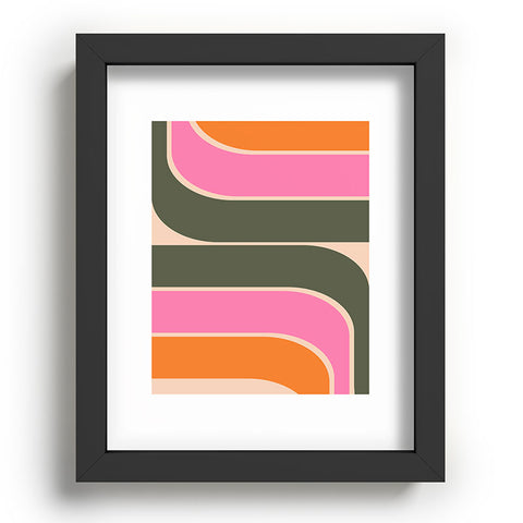 June Journal Retro Curve I Recessed Framing Rectangle