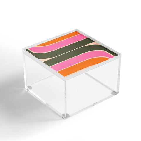 June Journal Retro Curve I Acrylic Box