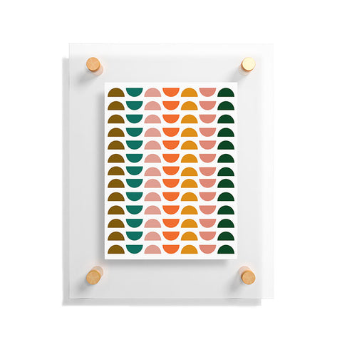 June Journal Retro Geometrics Floating Acrylic Print