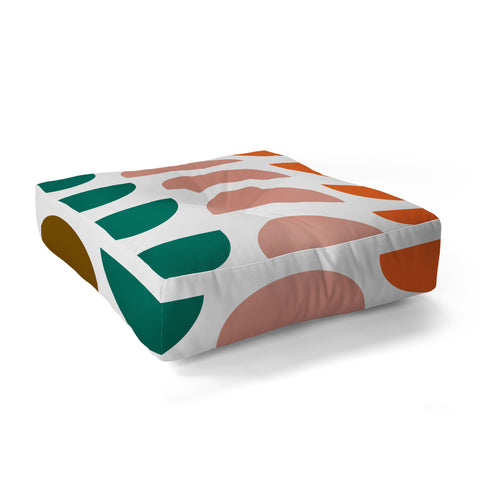 June Journal Retro Geometrics Floor Pillow Square