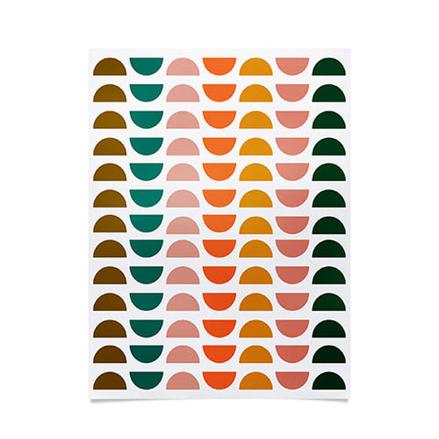 June Journal Retro Geometrics Poster