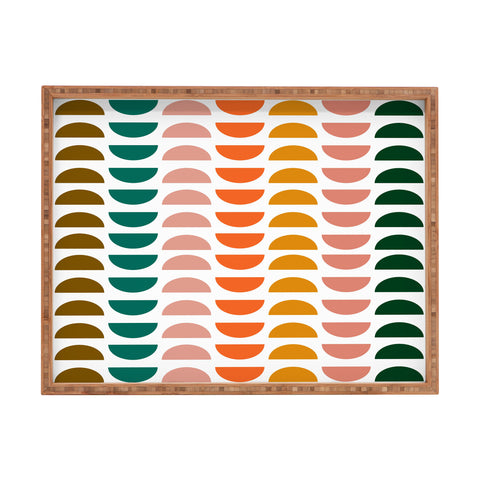 June Journal Retro Geometrics Rectangular Tray