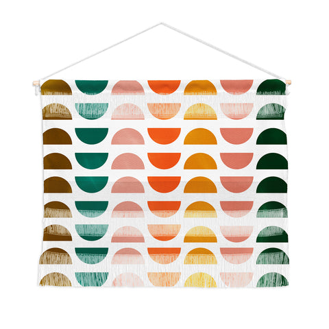 June Journal Retro Geometrics Wall Hanging Landscape