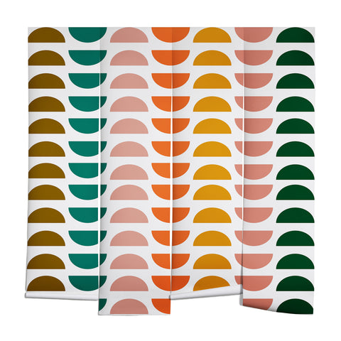 June Journal Retro Geometrics Wall Mural