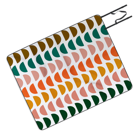 June Journal Retro Geometrics Picnic Blanket
