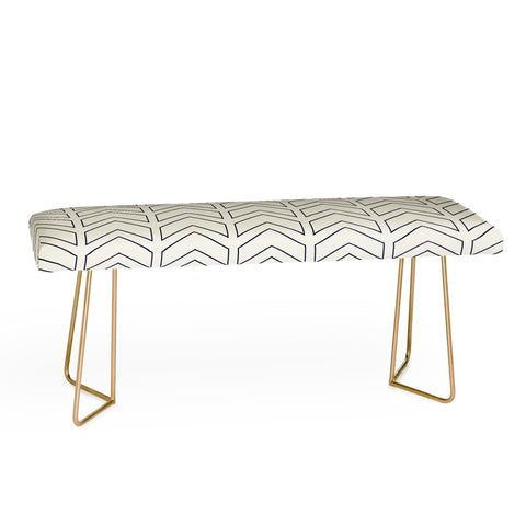 June Journal Simple Linear Geometric Shapes Bench
