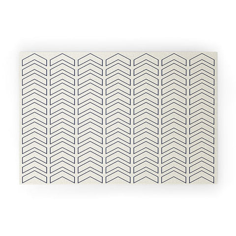 June Journal Simple Linear Geometric Shapes Welcome Mat