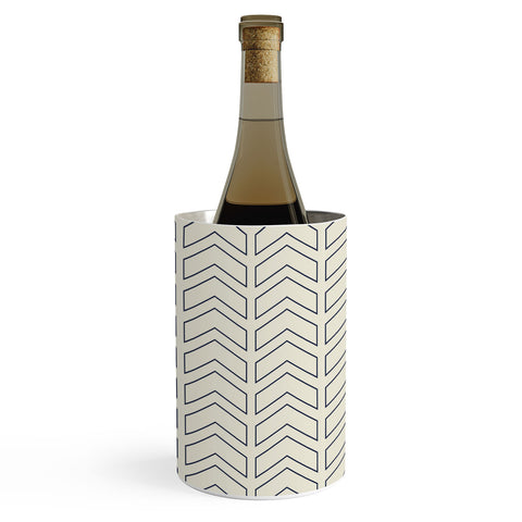 June Journal Simple Linear Geometric Shapes Wine Chiller